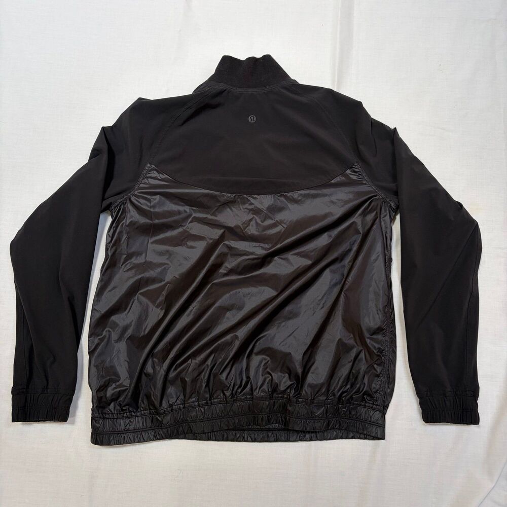 Black Lululemon All Roads Half Zip jacket Size 4